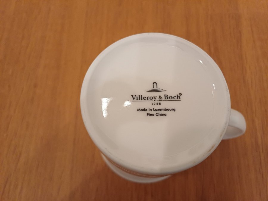 3 st Villeroy  Boch muggar/kaffemuggar