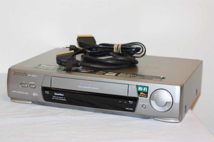 Videobandspelare Panasonic NV_HD640Ec