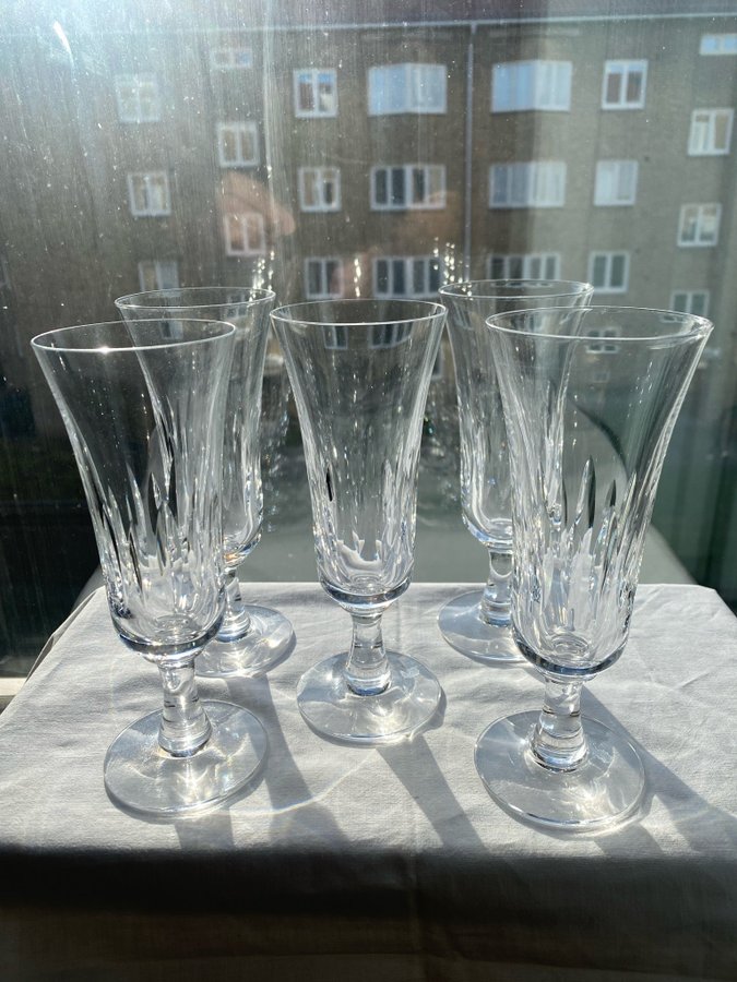 5 Boda/Åfors - Champagneglas - Kristall