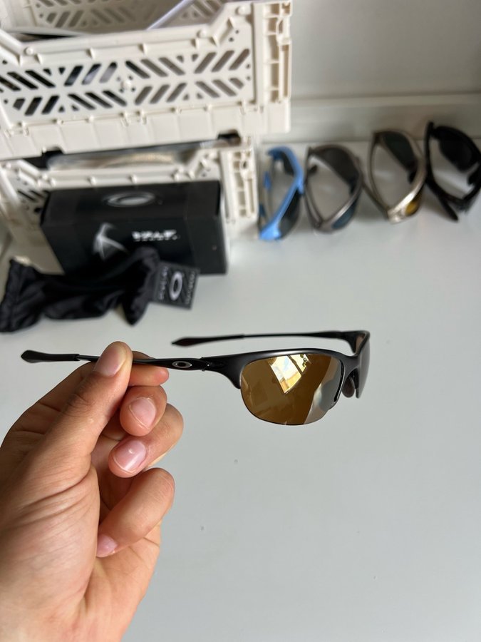 90s Metal Oakley Half wire