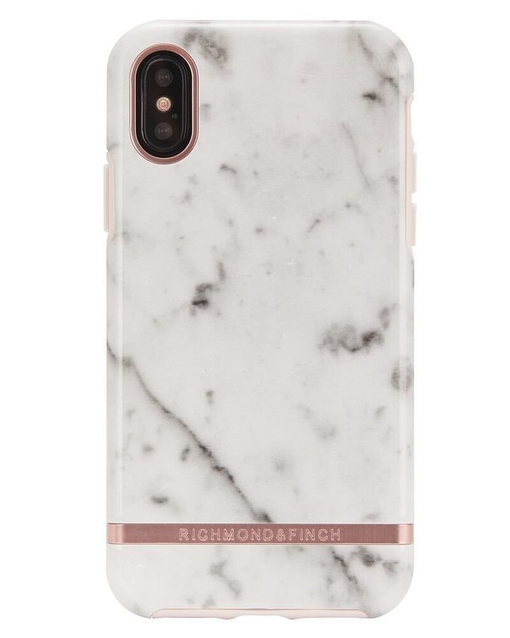 Richmond  Finch White Marble Skal för iPhone X / iPhone XS