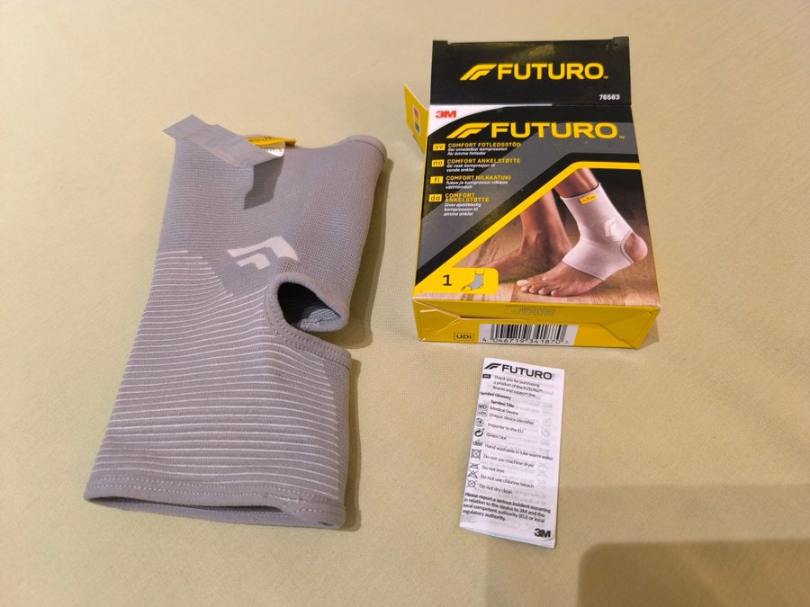 Nytt 3M FUTURO Comfort Ankle Support Storlek L Fotledsstöd