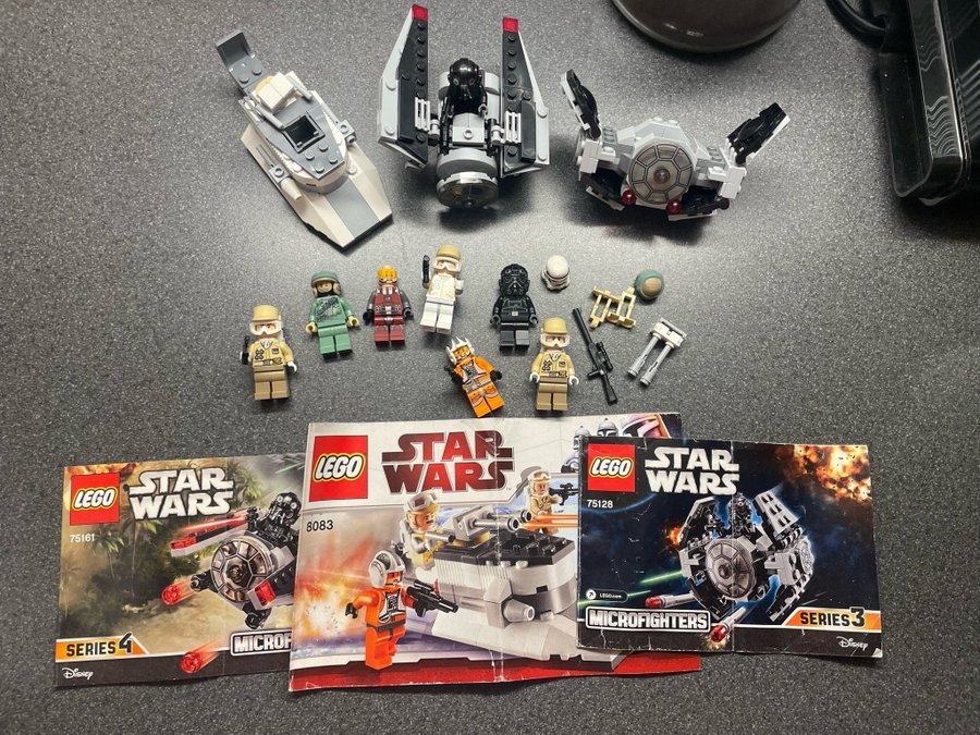 Lego Star Wars - Figurer  Skepp!