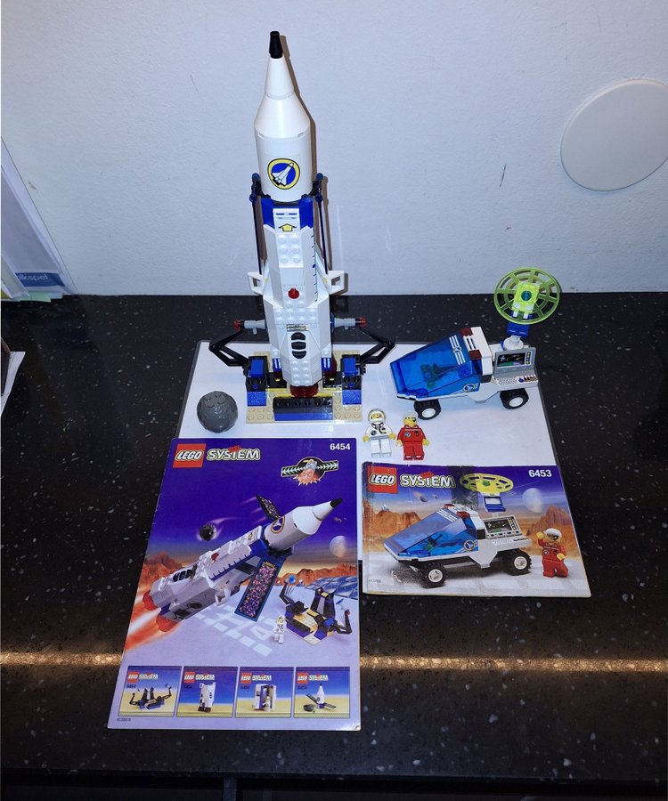 Lego 6453  6454 Space Exploration