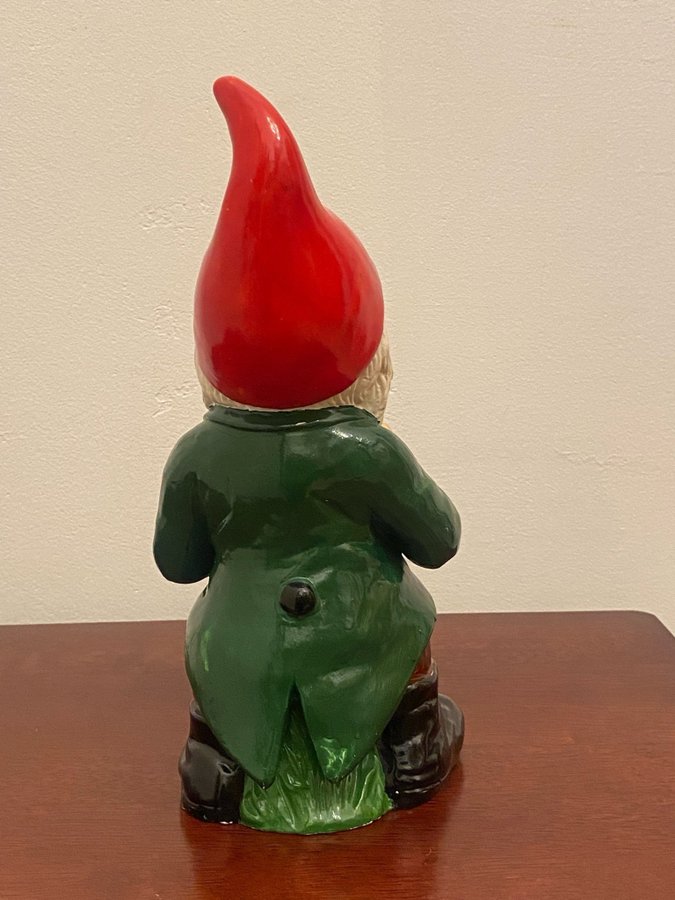 Tomtefigur / stor tomte 27 cm ” sjunger "troligtvis ” Tyskland ” 1900 talet