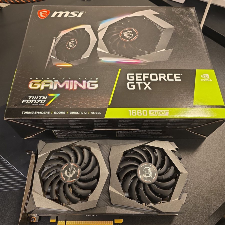 Msi geforce gtx 1660 super gaming