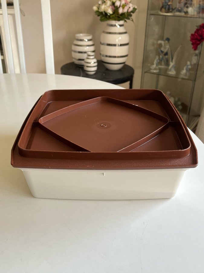 Tupperware retro burk med lock