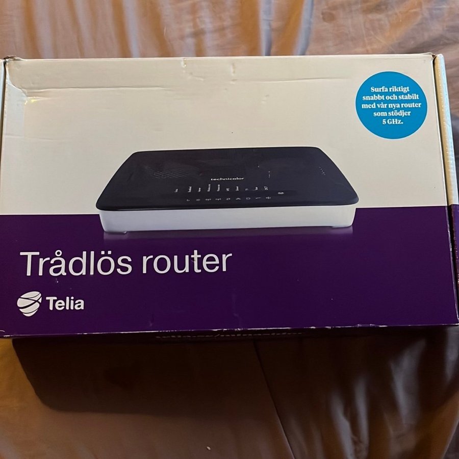 Technicolor TG799vac Trådlös Router