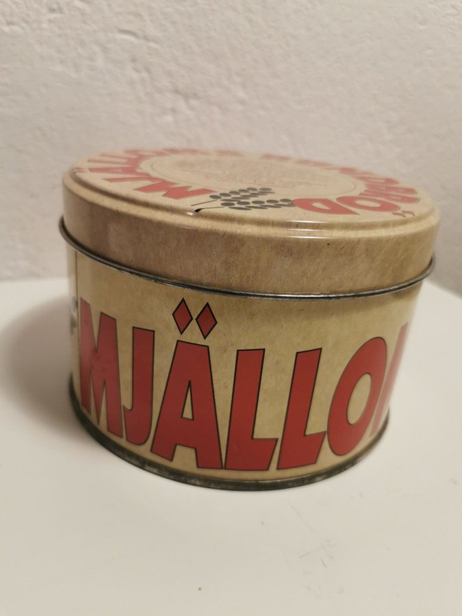 Mjällmo - rundbröd - Plåtburk - knäckebröd - bröd - Retro - Vintage