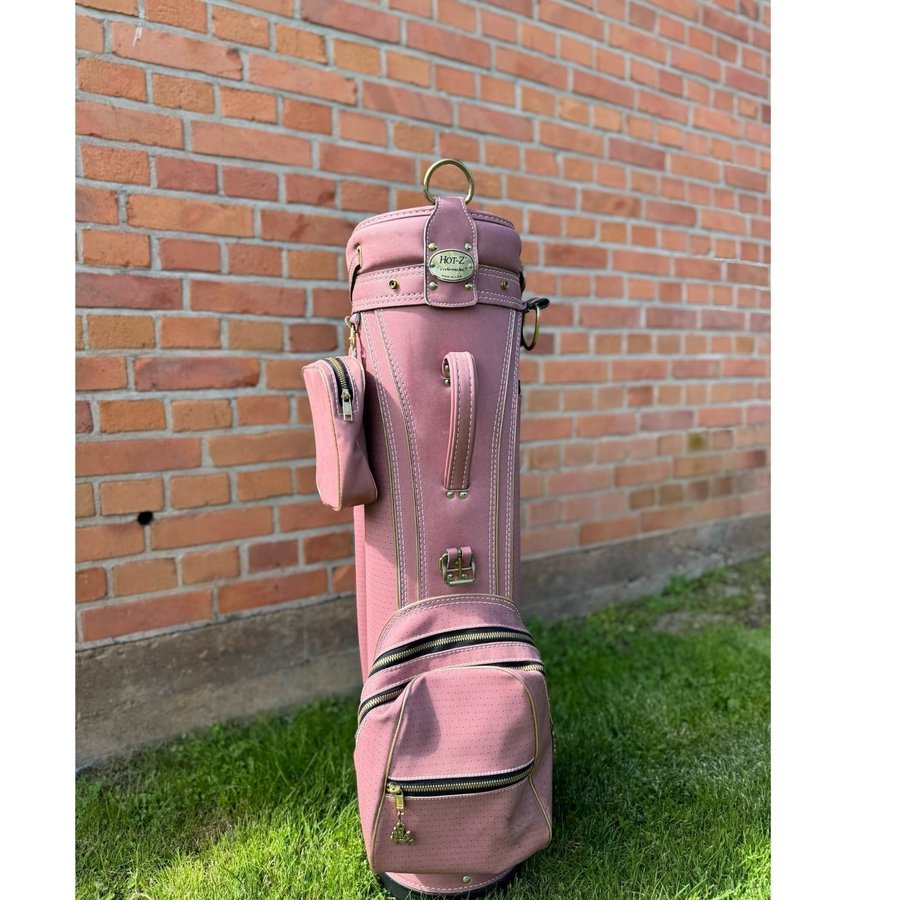 Vintage Golfbag i rosa