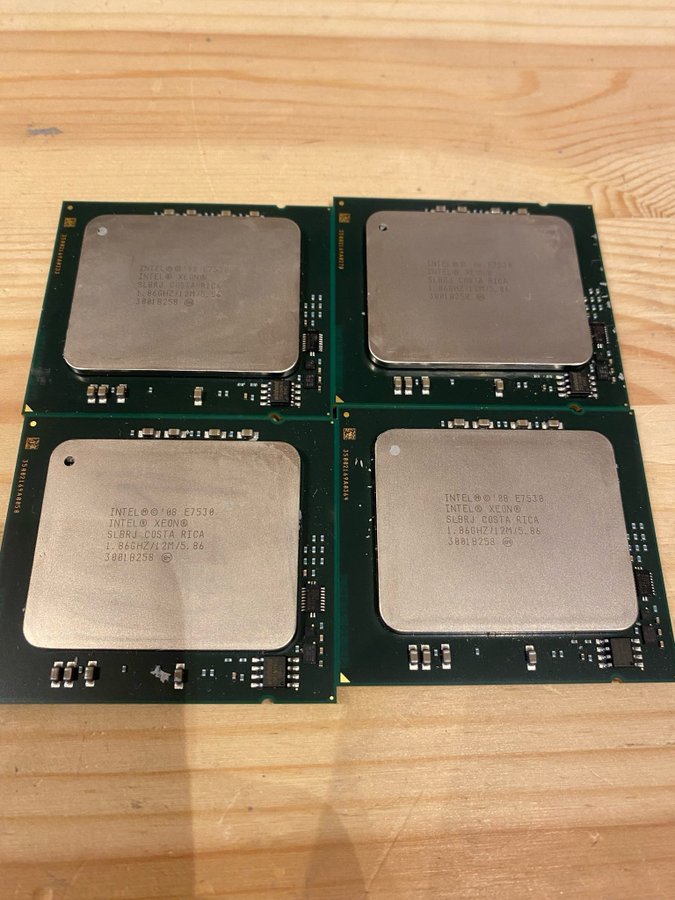 4st Intel Xeon E7530 186GHz 12M 586