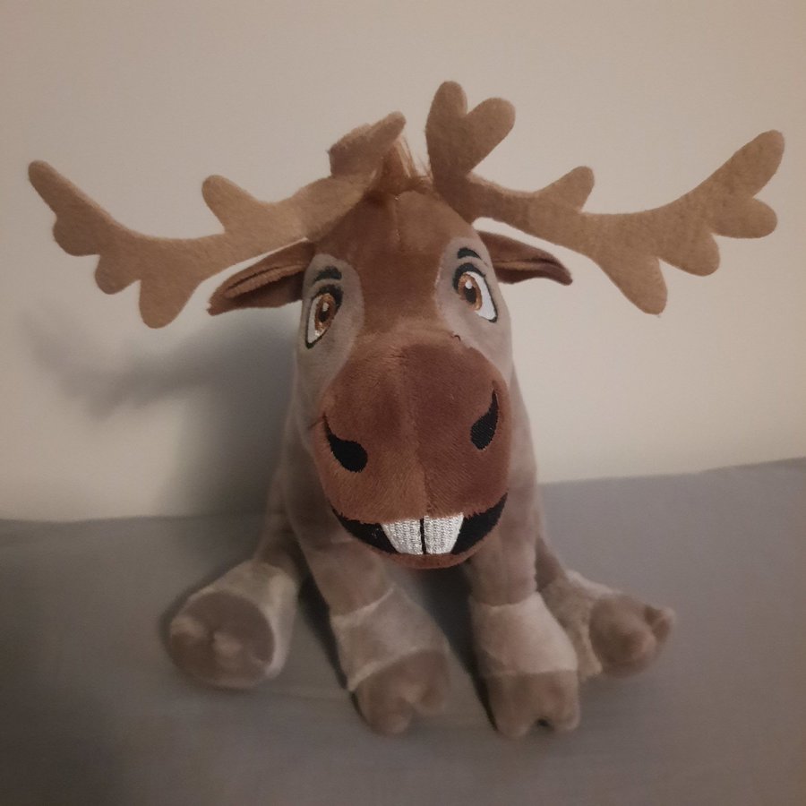 Disney Frozen Sven Reindeer Plush Stuffed Animal Toy Whitehouse Leisure 10"