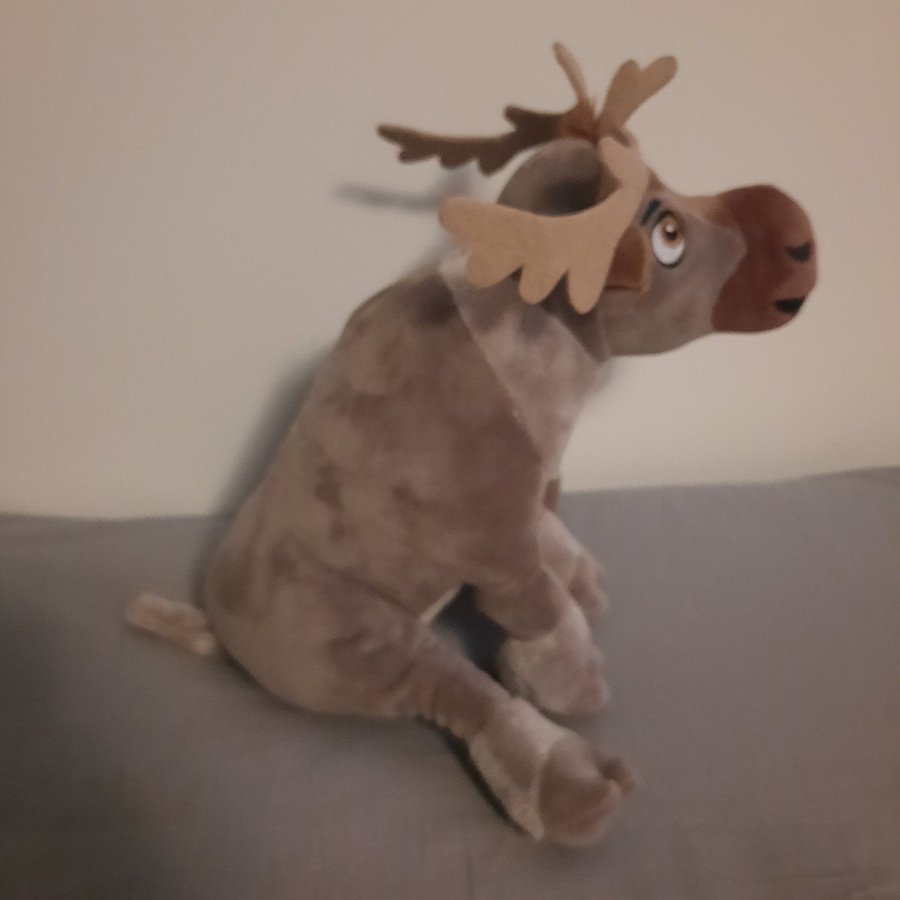 Disney Frozen Sven Reindeer Plush Stuffed Animal Toy Whitehouse Leisure 10"