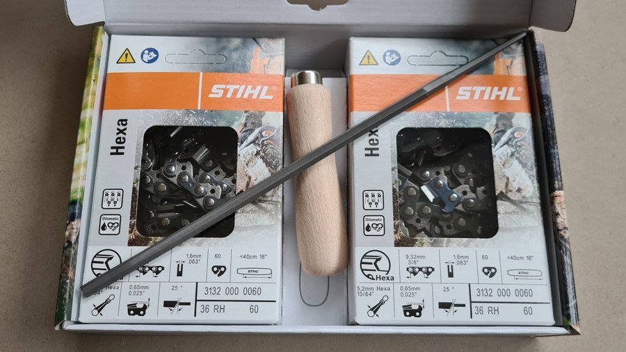 Stihl Upgrade Kit Hexa nr 2 Sågkedjor 36RH 60 DL inkl fil