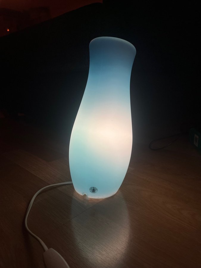 Retro Lampa Ikea Mylonit i färgen blå