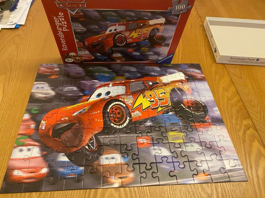 Ravensburger Pussel, Disney Cars 100 bitar