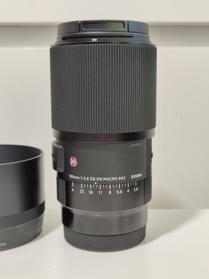 Sigma 105mm f2.8 DG DN Macro L-fattning