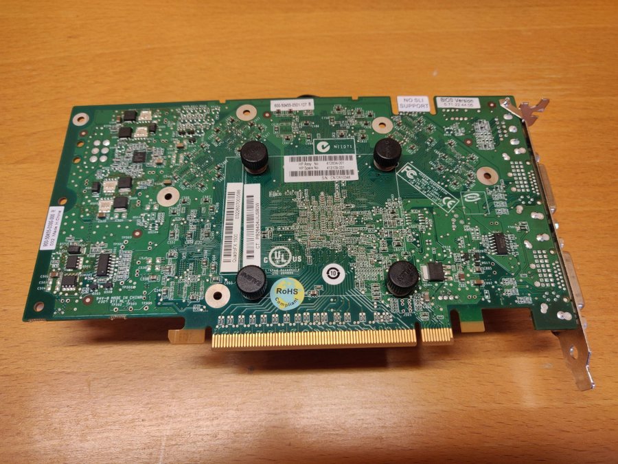 Grafikkort NVIDIA Quadro FX 1500 retro grafikkort