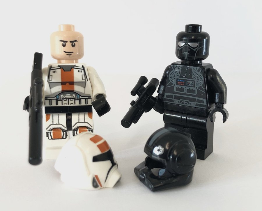 LEGO Minifigures. Star Wars Legends, The Old Republic, sw0440 och sw0304