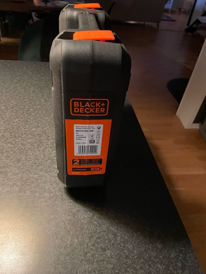 Black+Decker 18V skruvdragare