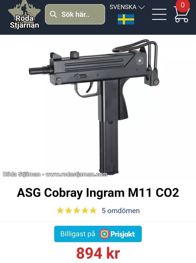 Airsoft ASG INGRAM M11