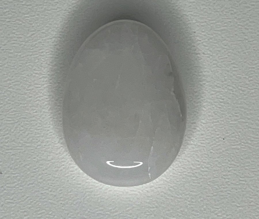 Naturlig Bergkristall 47.05 ct cabochon, perfekt för smycken. Healing/Reiki/diy