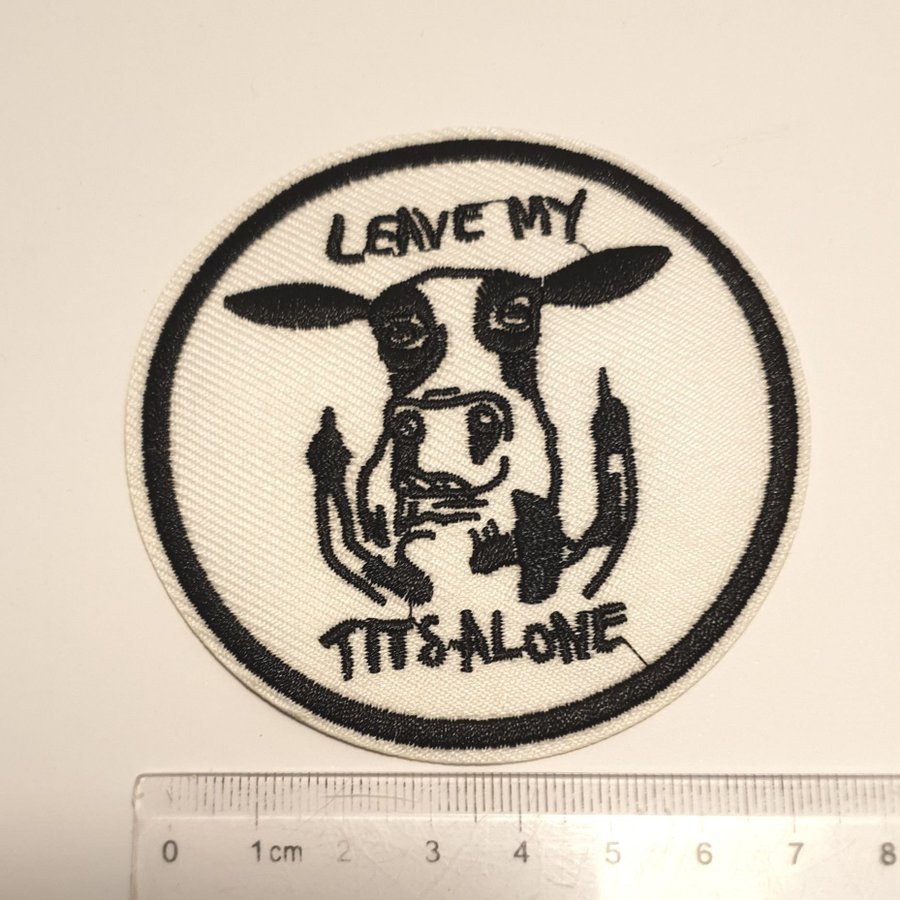 Vegan | punk | patch | tygmärke