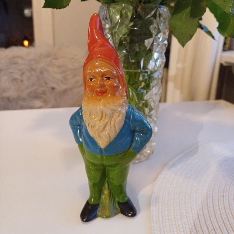 Retro Tomte i keramik