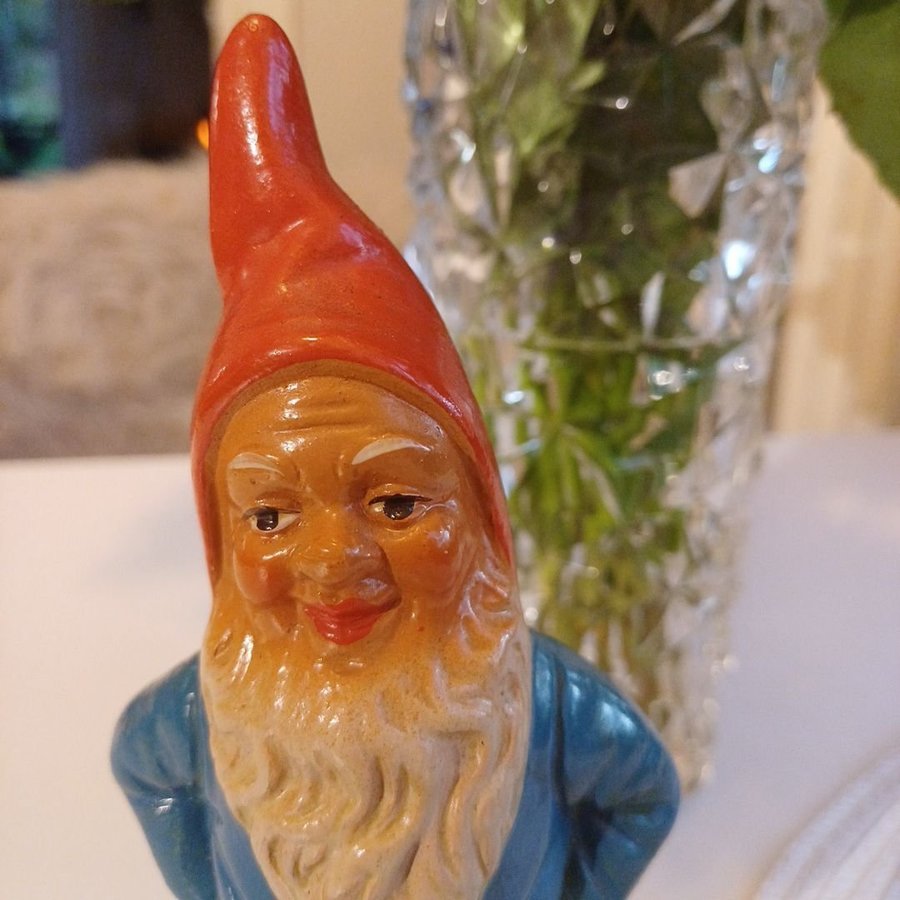 Retro Tomte i keramik