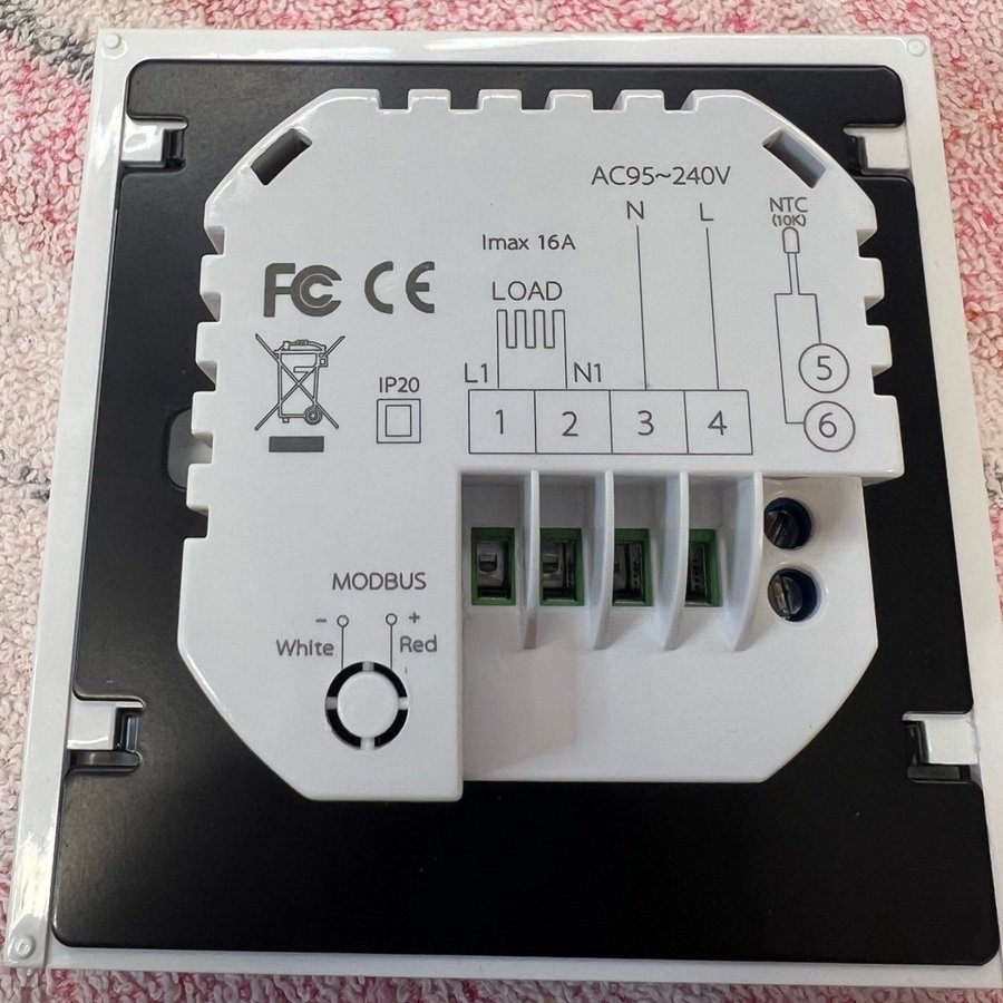 WiFi Termostat MOES BHT-002GBLZB