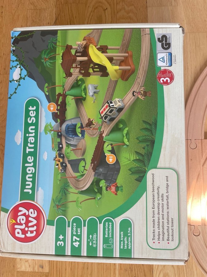 Playtive Jungle Train Set with sound