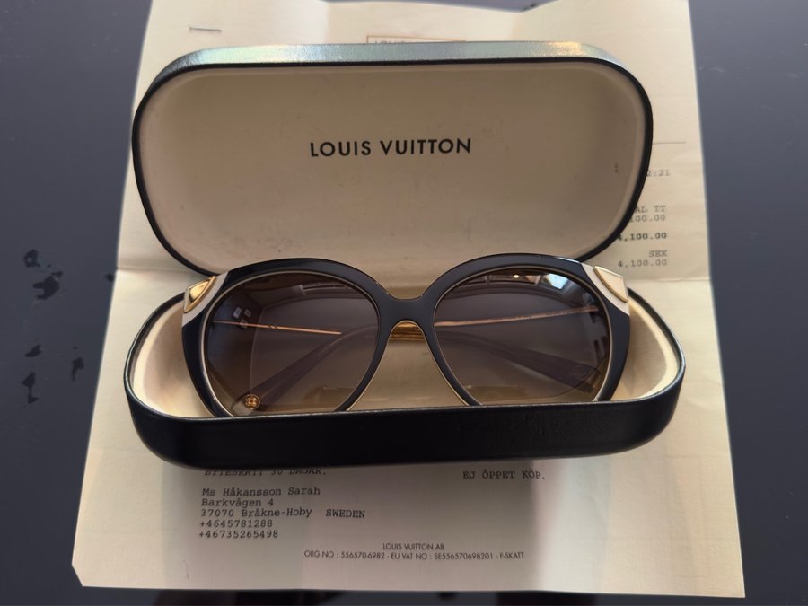 Louis Vuitton Solglasögon Amber Z0620W (Med Kvitto)