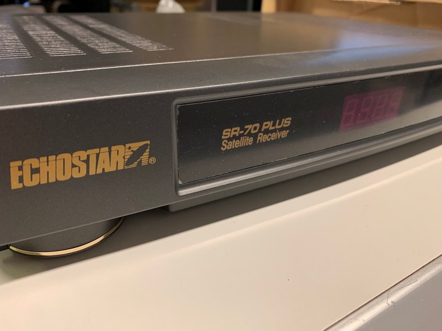 Echostar SR-70 Plus - analog satellitmottagare *NOS*