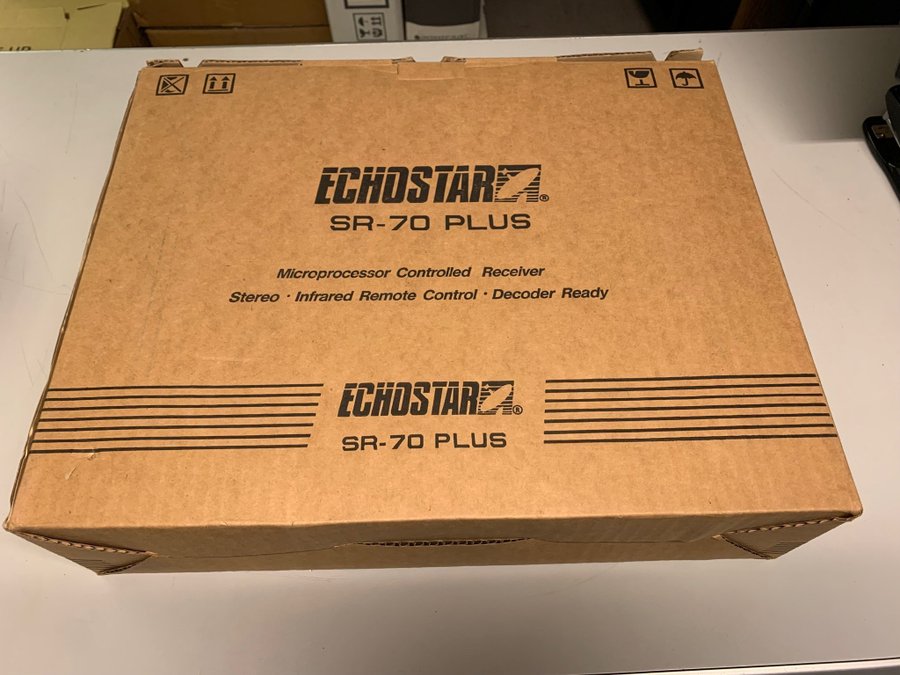 Echostar SR-70 Plus - analog satellitmottagare *NOS*