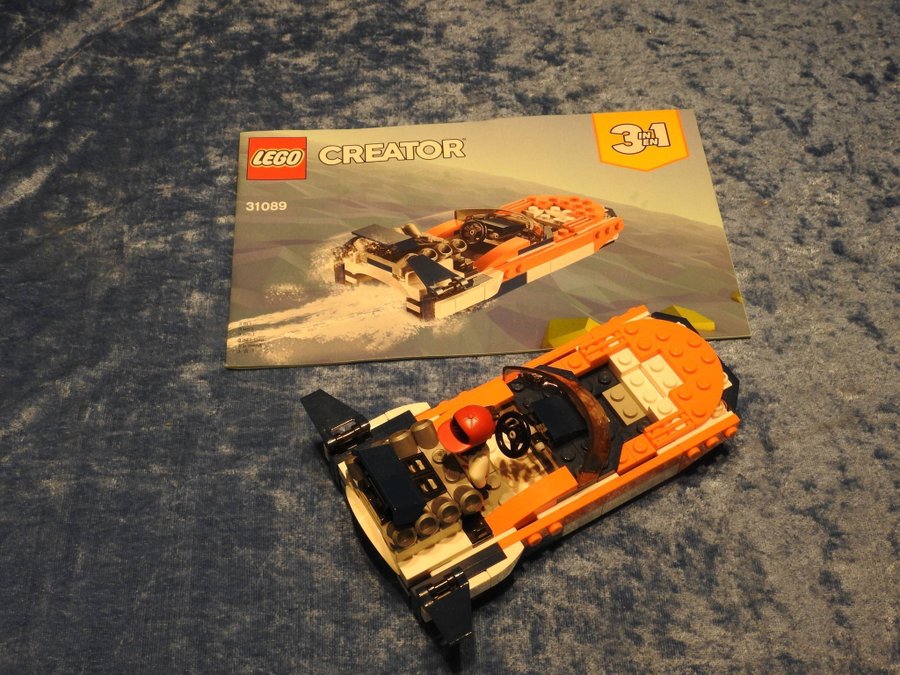 Lego 31089 Creator båt