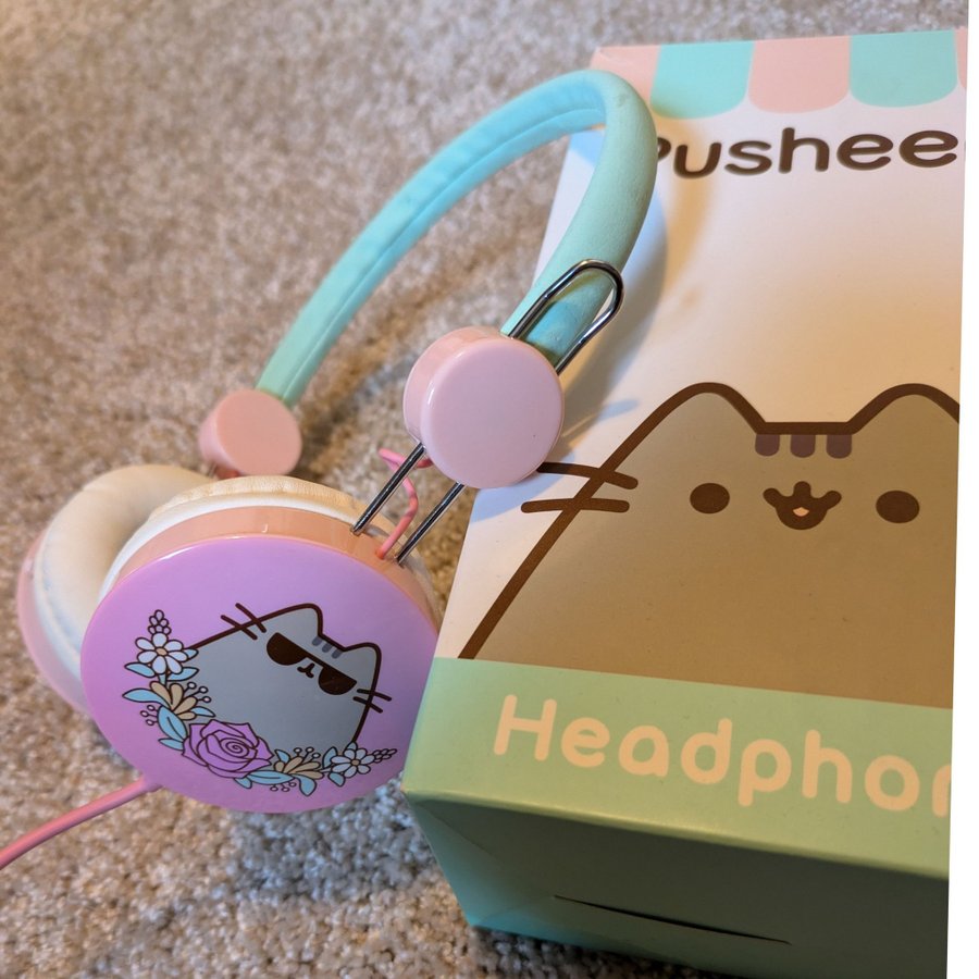 Pusheen Hörlurar för barn kawaii