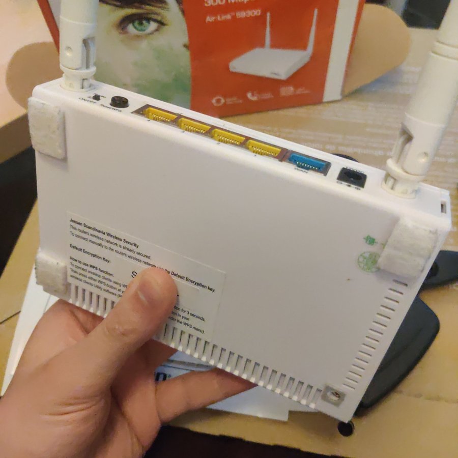 Jensen Air:Link 59300, 300Mbps Wireless N Trådlös Router