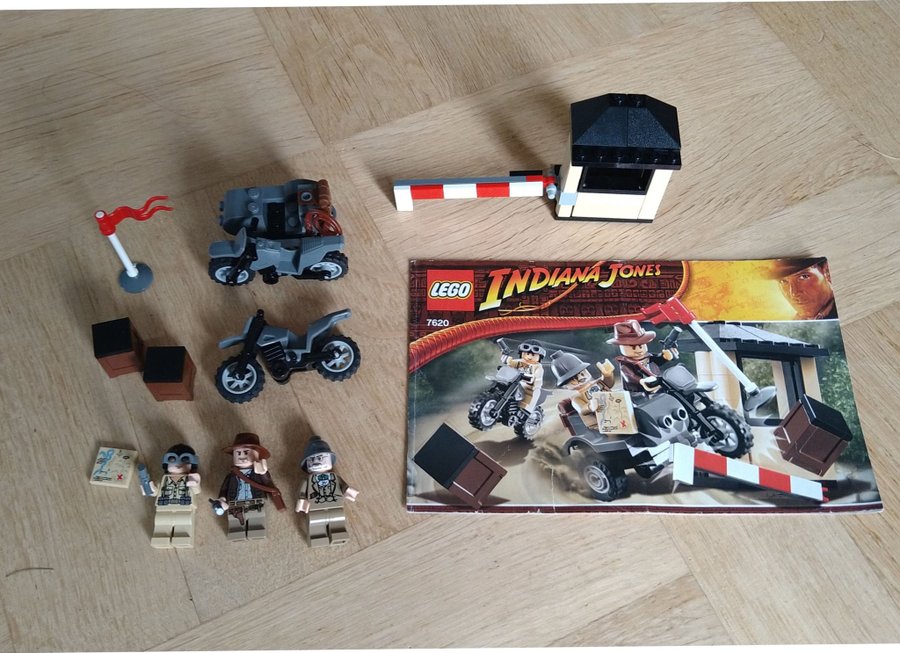 Lego Indiana Jones 7620 - Motorcykeljakten