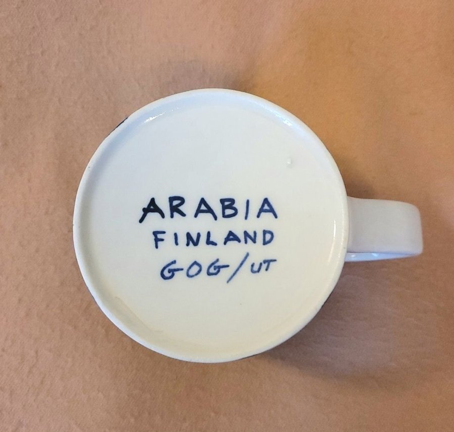 Arabia "Haarikka" Mugg 40 cl, Gunvor Olin-Grönqvist