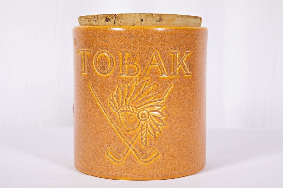 TOBAKSBURK, keramik, Nya Syco, Sweden, 60tal