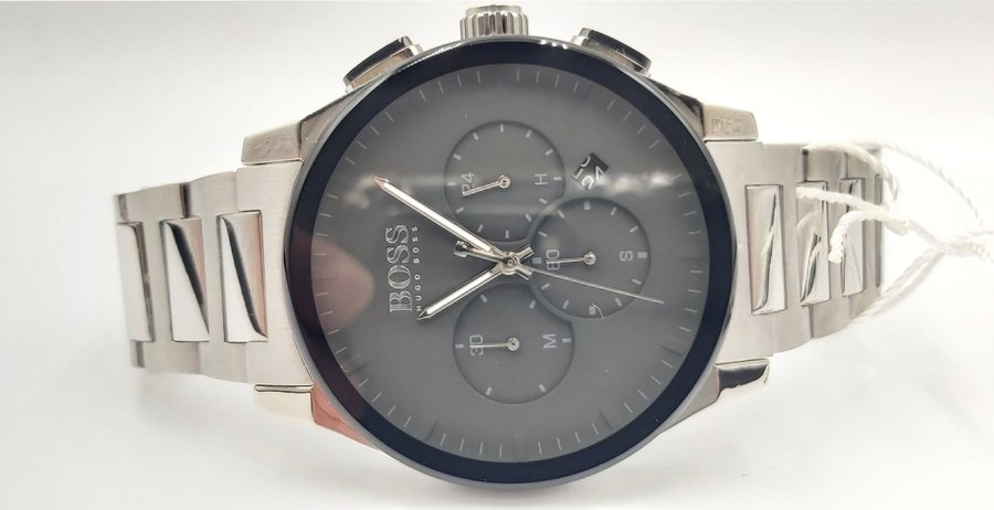 BOSS Hugo Boss Peak HB1513762 Chronograaf Herenhorloge - Zilveren Stalen Band