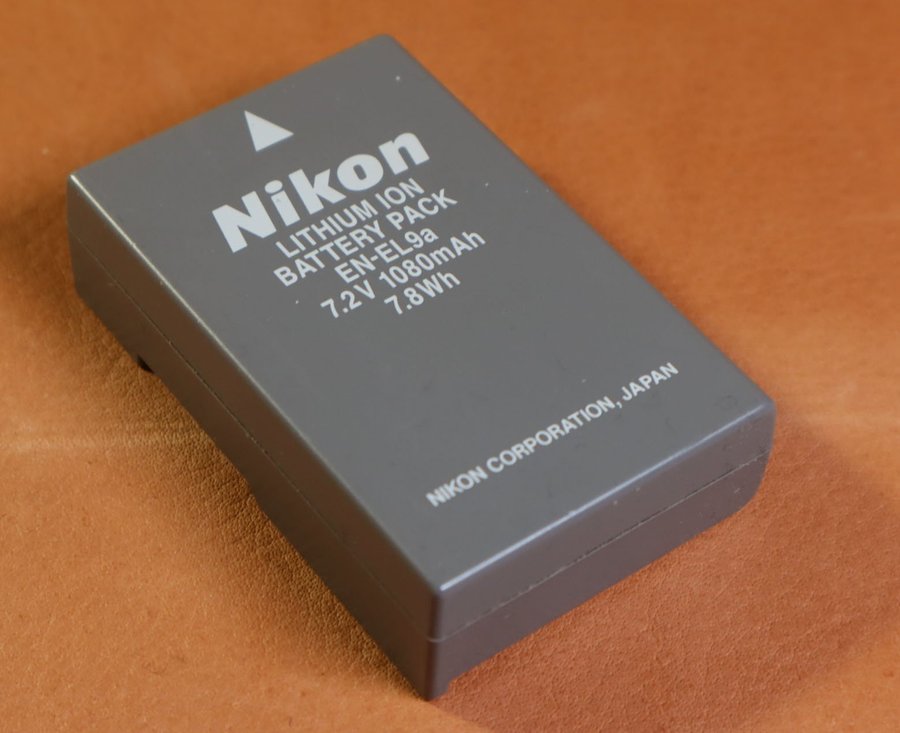 Nikon EN-EL9a batteri ex 3