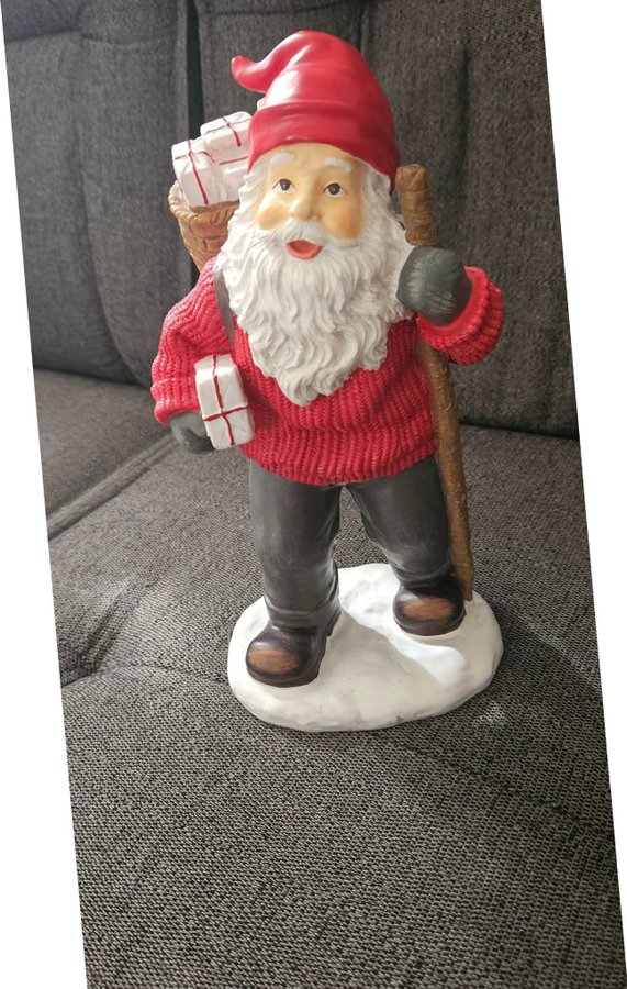 Jultomte Figur ca 25 cm lång