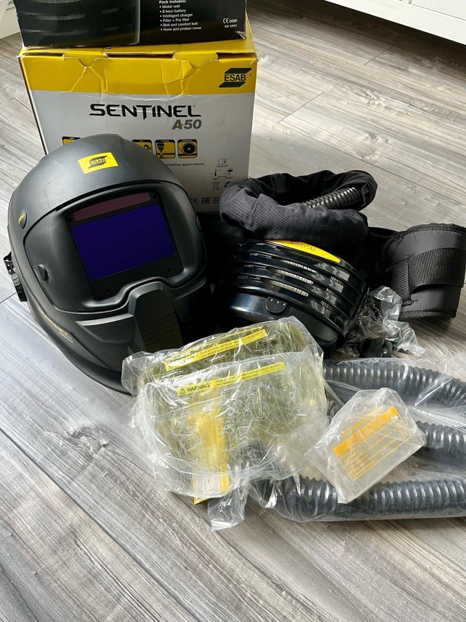 ESAB Aristo Air PAPR And Sentinel A50 Welding Helmet