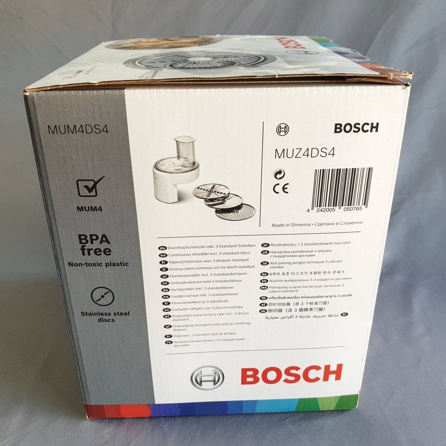 Bosch grönsaksskärare Till Bosch MUM4000-serien Utmärkt skick