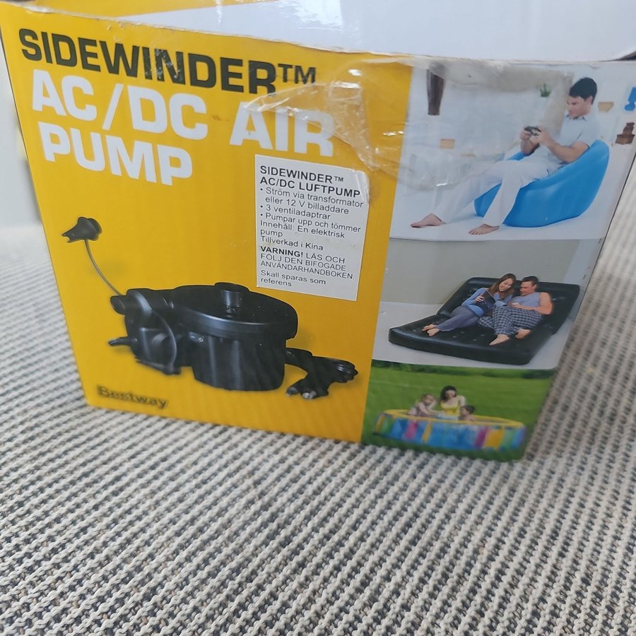 Bestway Sidewinder AC/DC Luftpump