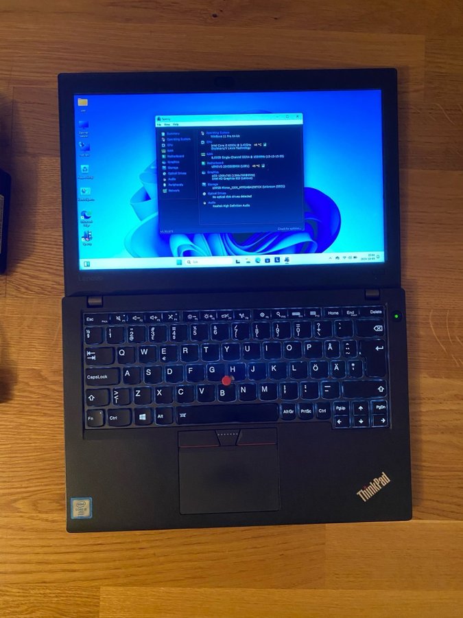 Lenovo ThinkPad X270 Core i5 6300U 8GB 256GB