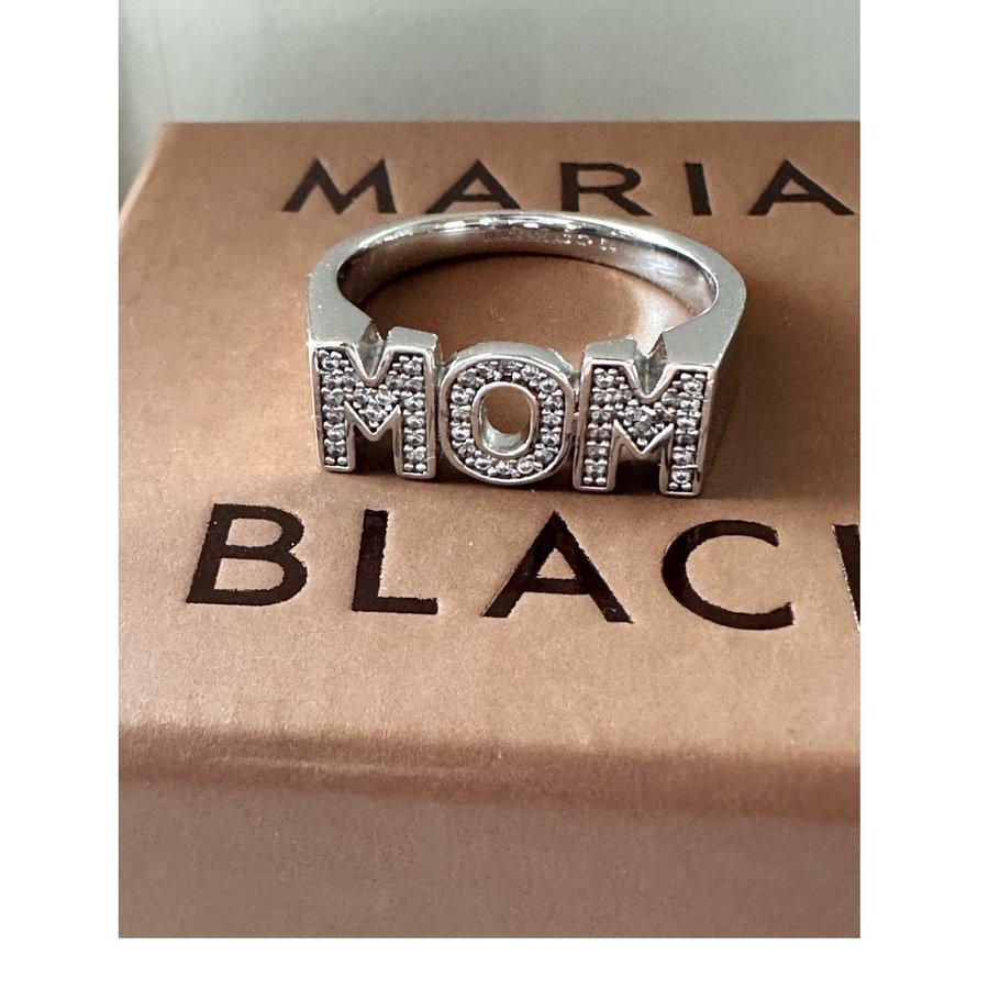 Maria Black MOM-ring Limited Edition strl 20,4 silver ring Ag925 NY