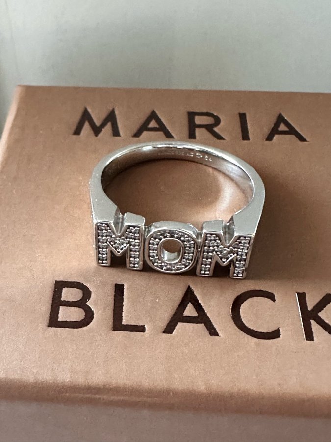 Maria Black MOM-ring Limited Edition strl 20,4 silver ring Ag925 NY