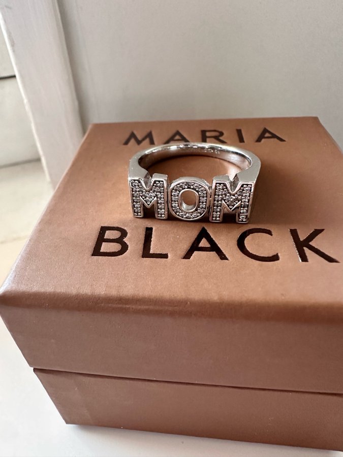 Maria Black MOM-ring Limited Edition strl 20,4 silver ring Ag925 NY